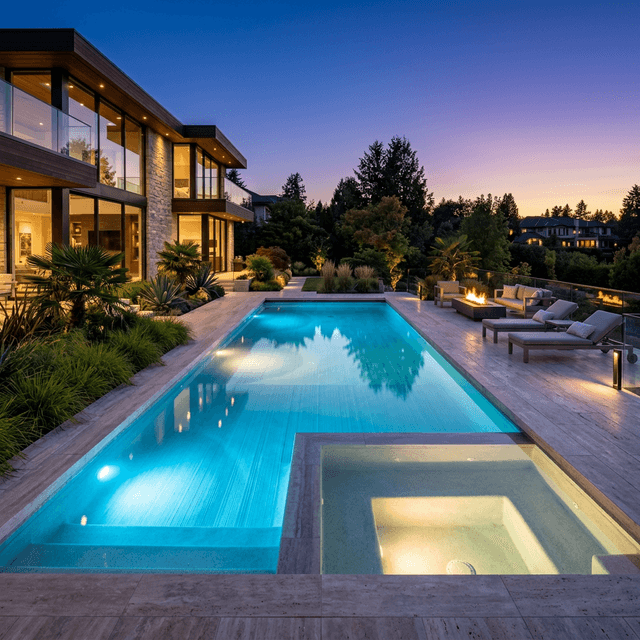 Luxury pool service in Justin